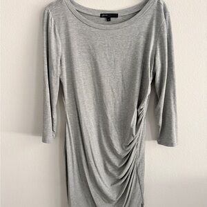 Gibson Light Gray knee length dress